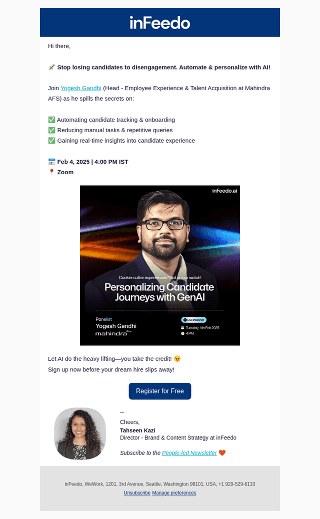 Stop tracking candidate journeys manually. Automate with AI.