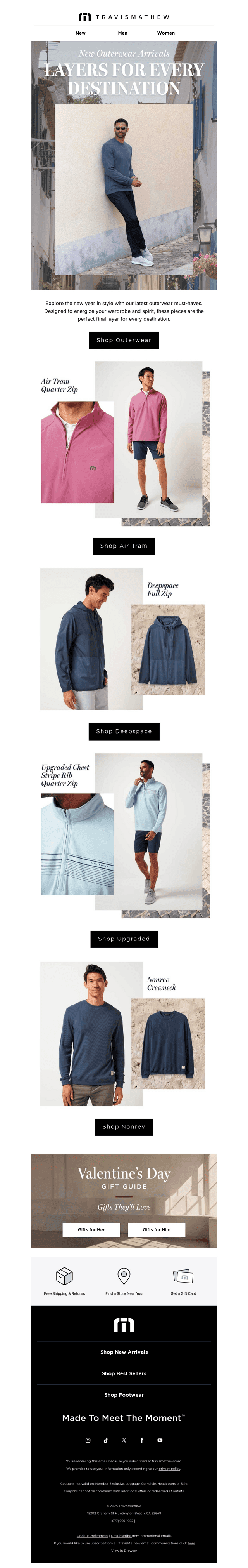 New Outerwear Arrivals