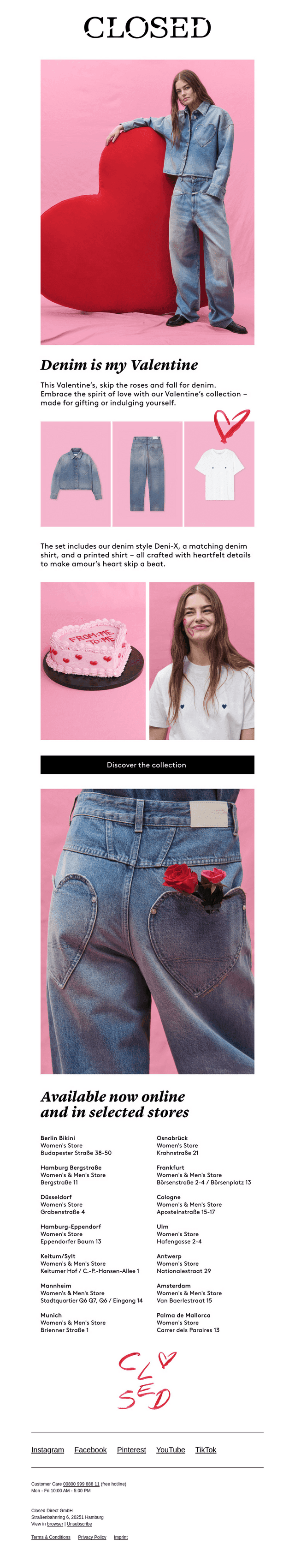 Now available | Denim is my Valentine