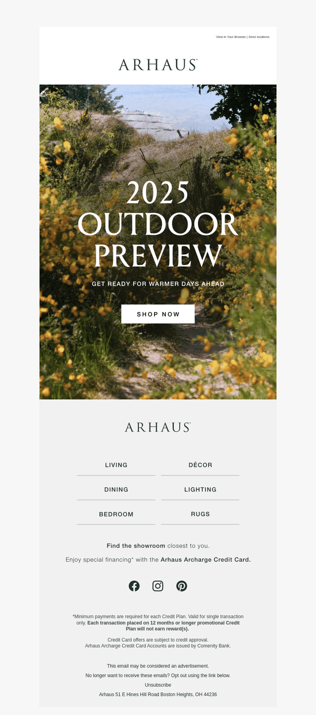 Your First Look: Outdoor 2025