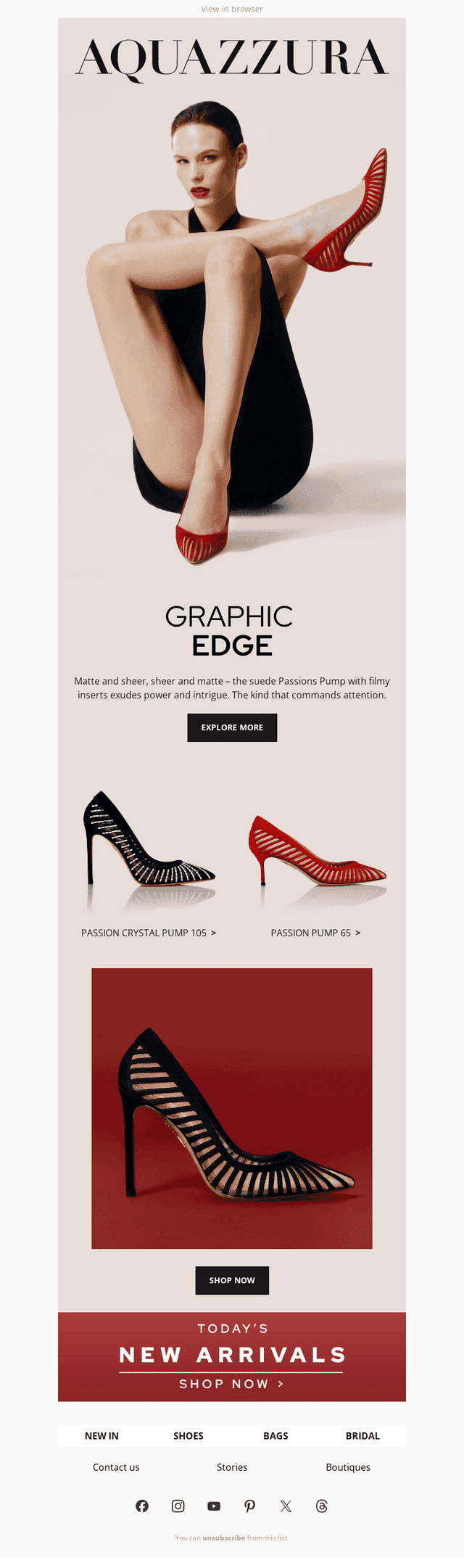 New obsession: Passions Pump