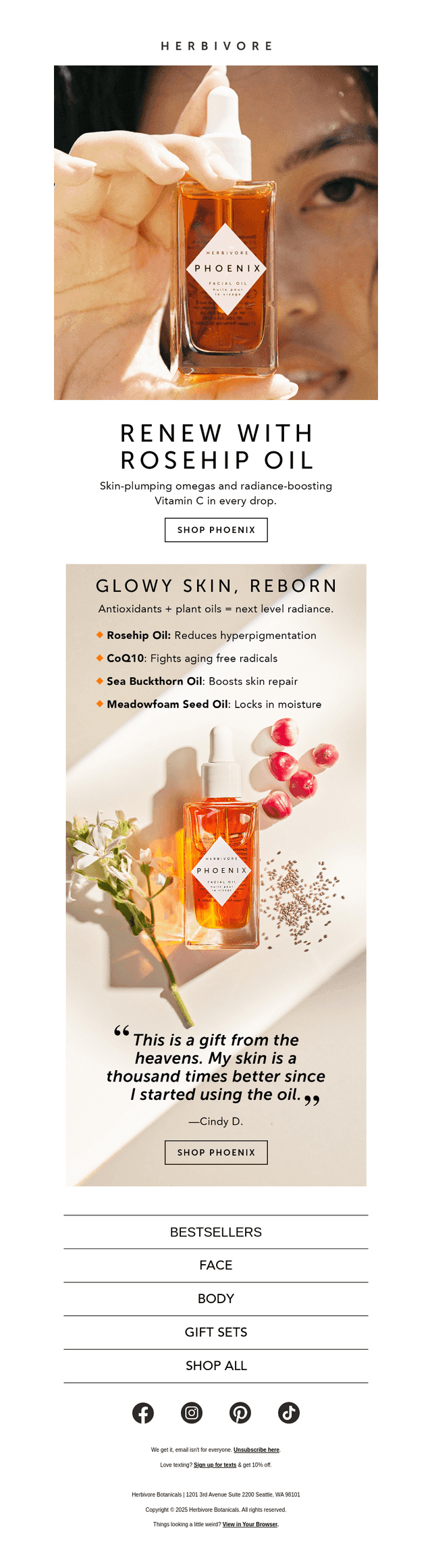 A dozen 🌹 for your skin