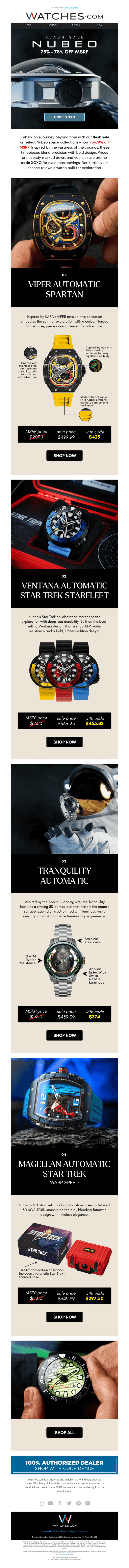 NEW Nubeo 🚀 75-78% off