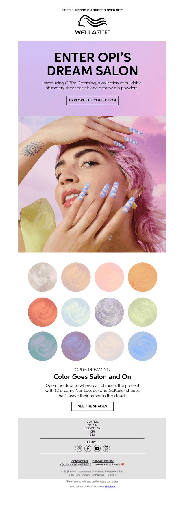 OPI’m Dreaming: Spring 2025 Collection 💐