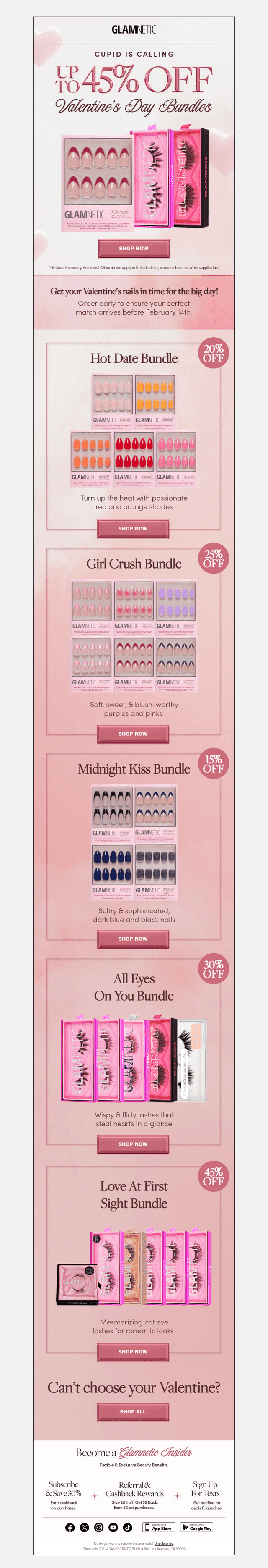 Cupid is Calling: Save on Valentine's Day