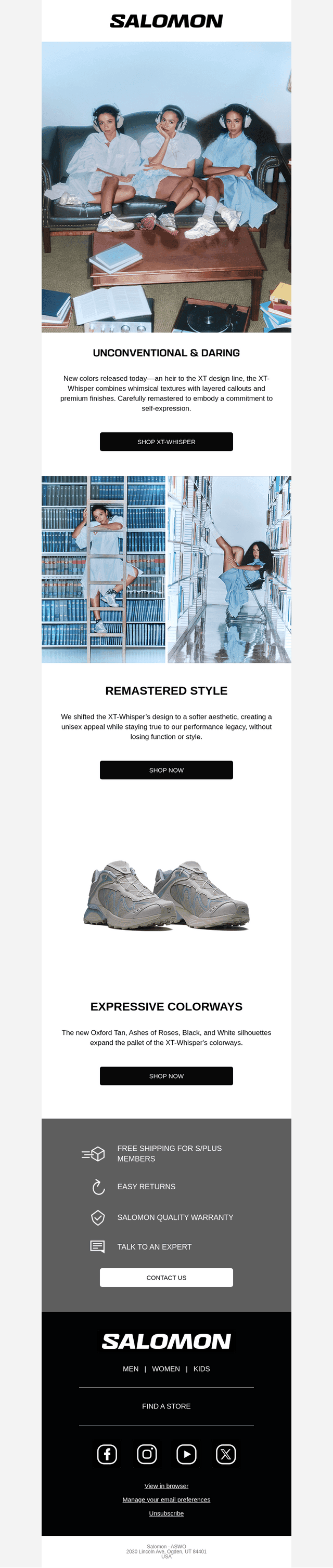 Originality in a new sneaker