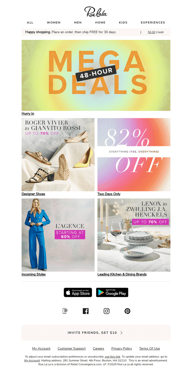 🗣️ MEGA DEALS 🗣️ 48 HRS