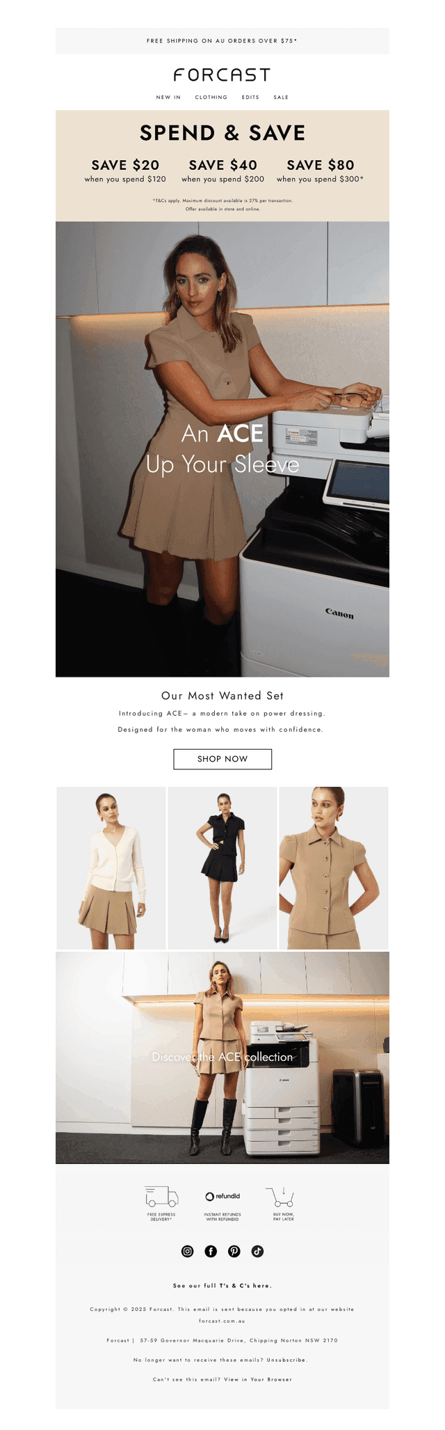 Spend & Save Starts Now | New Arrivals
