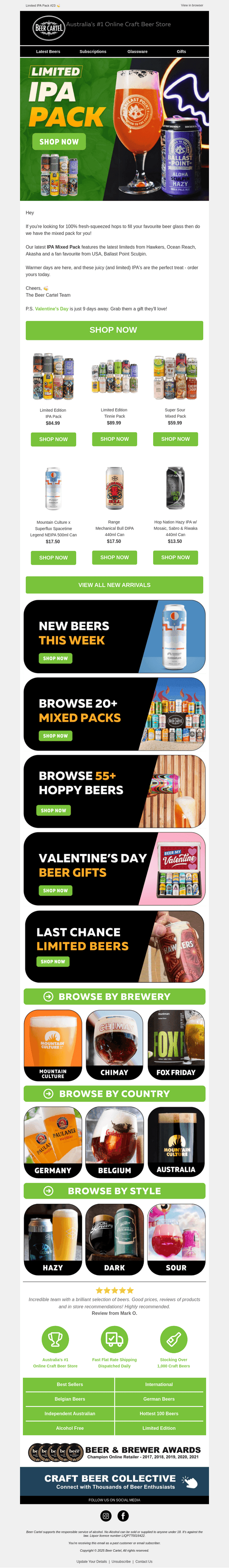 FRESH 💚 IPA Mixed Pack #25 🍻