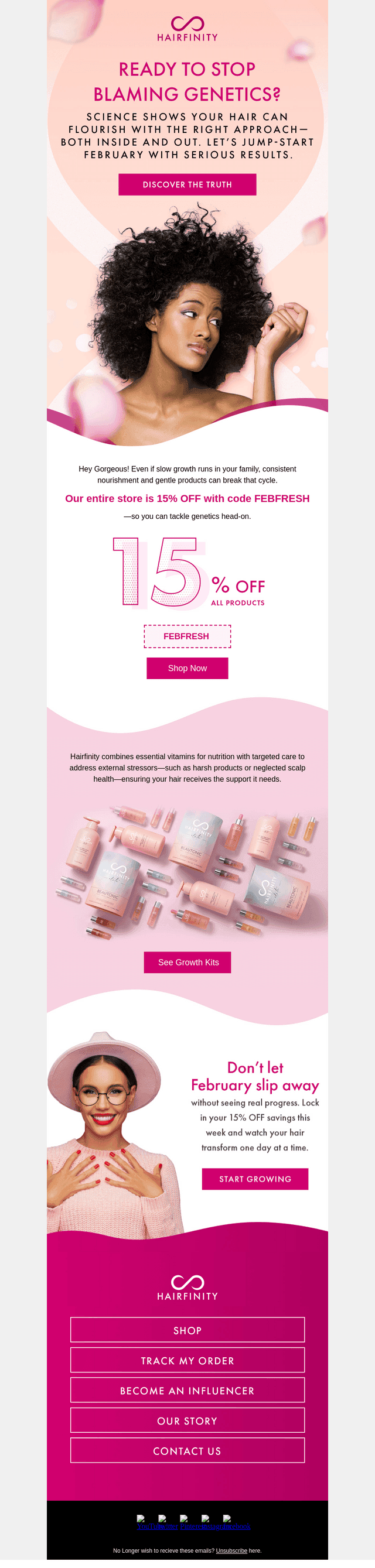 Stop Blaming Genetics—Get 15% OFF Site-Wide!