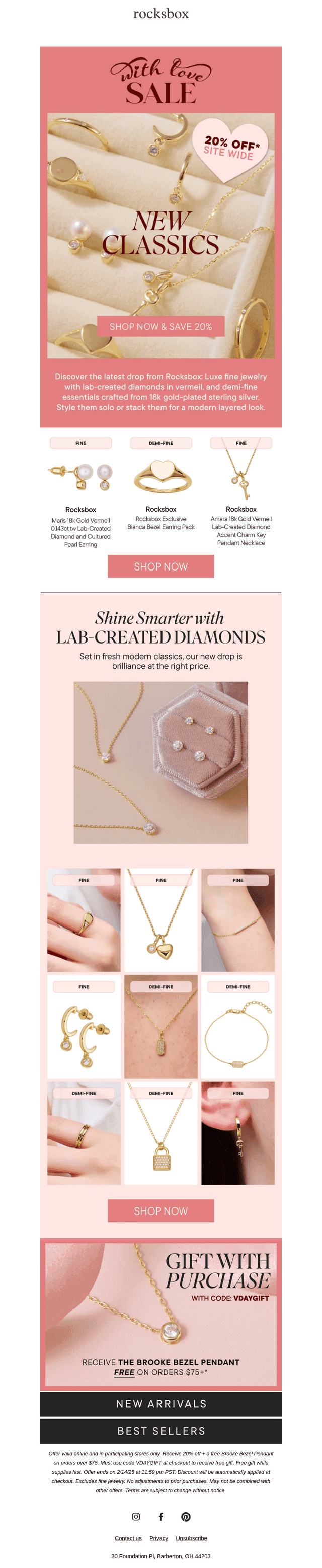 New Drop: 20% Off Luxe Lab-Created Diamonds 💎