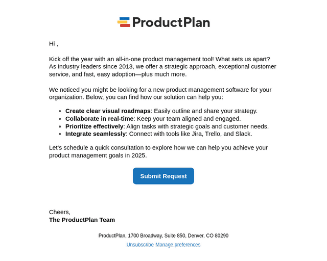Simplify your product roadmapping with ProductPlan
