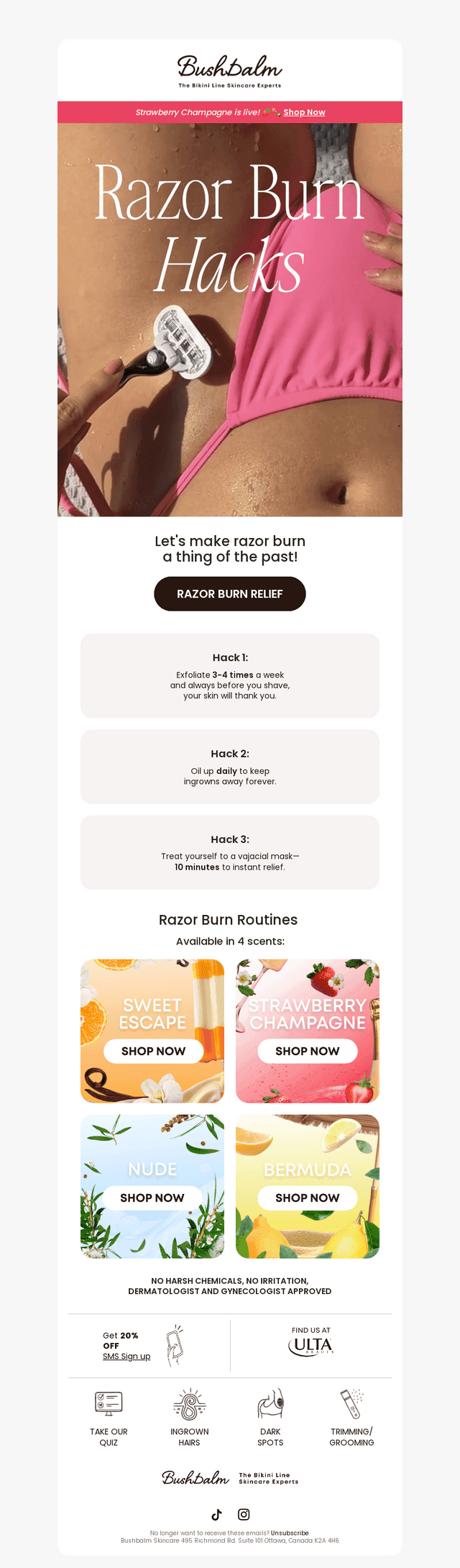 Razor Burn Hacks for Valentine's Day 💗🪒