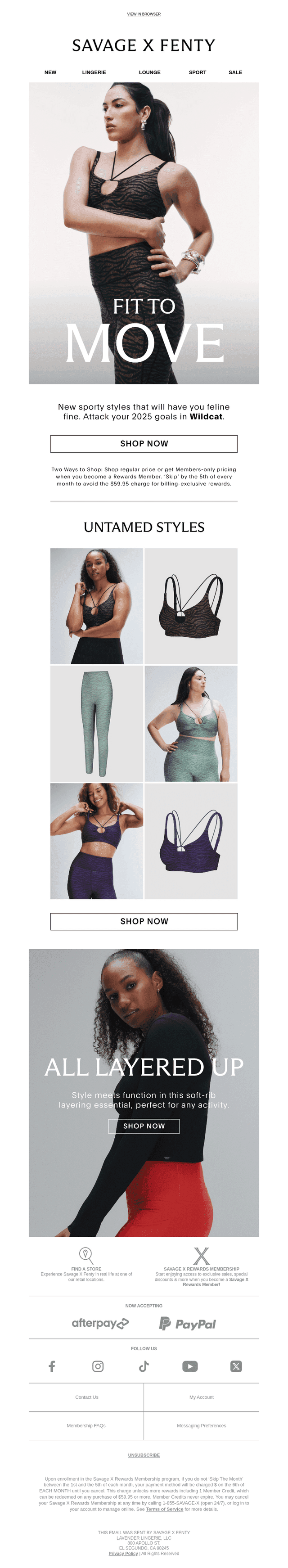 New In: Wildcat Collection