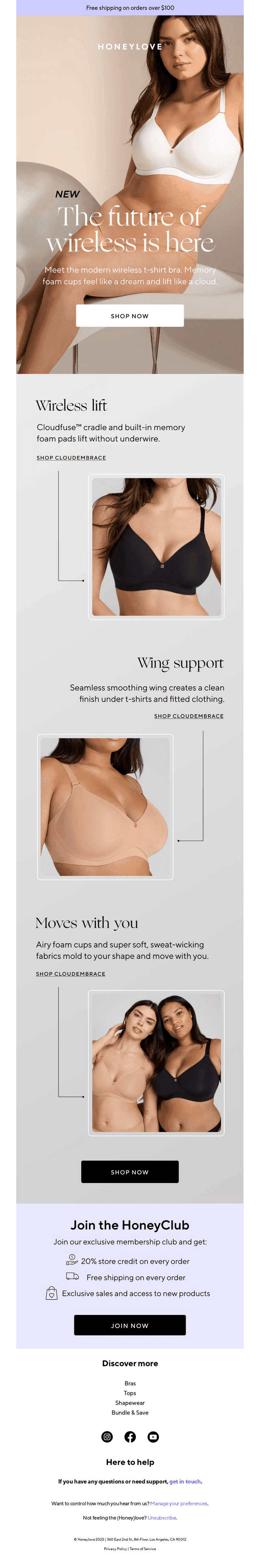 OUR NEW BRA IS HERE