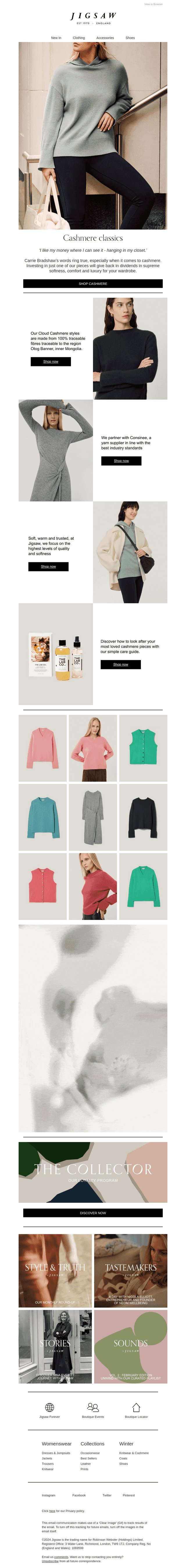 Cashmere’s calling