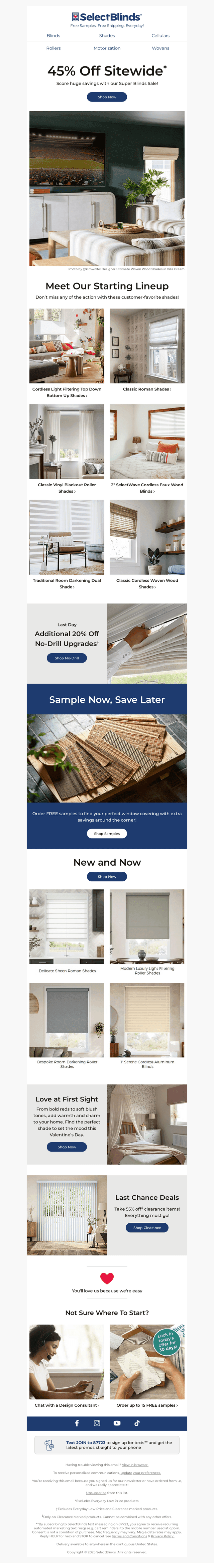 Take 45% Off Sitewide for a Limited Time