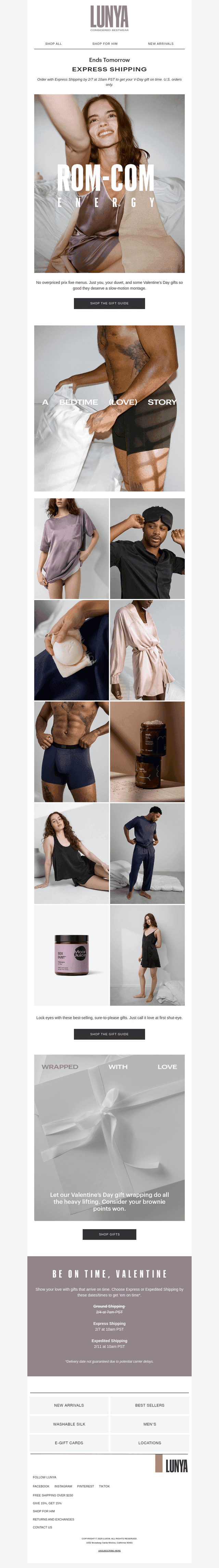 HURRY, Express Shipping ends TMRW