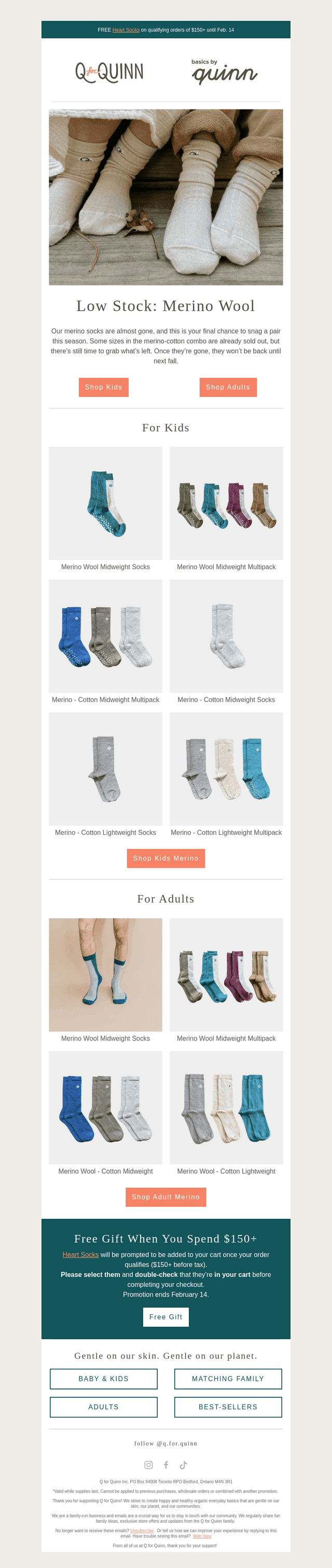 Final Call: Merino Socks 🐑