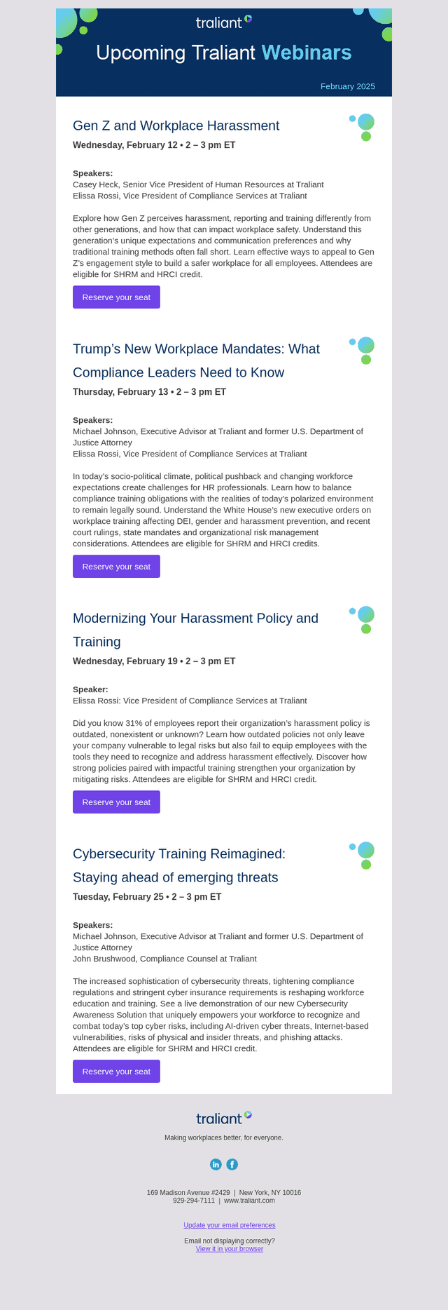 [Webinars] Join our February Sessions