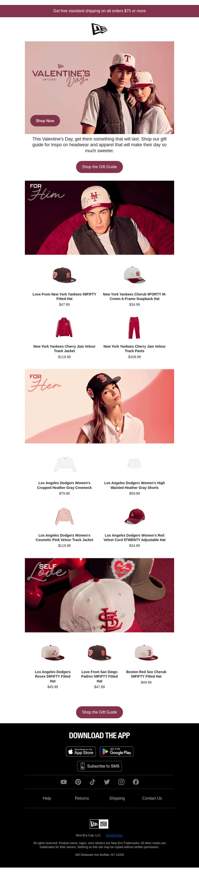 New Era Cap email from Thu, Feb 6, 2025