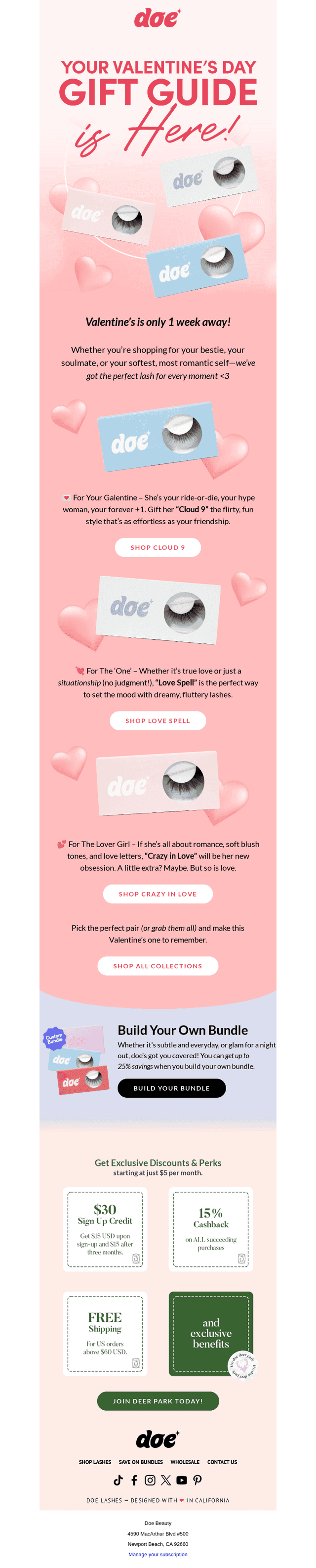 Doe Beauty email from Thu, Feb 6, 2025