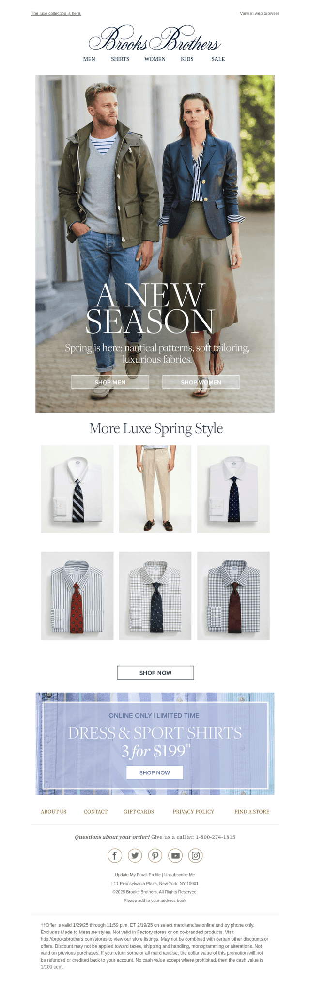 Spring to it: NEW ARRIVALS