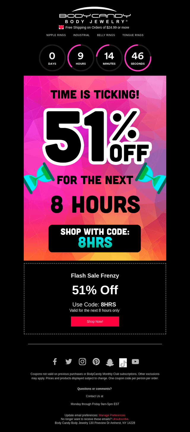 51% OFF 🖐️☝️Body Jewelry