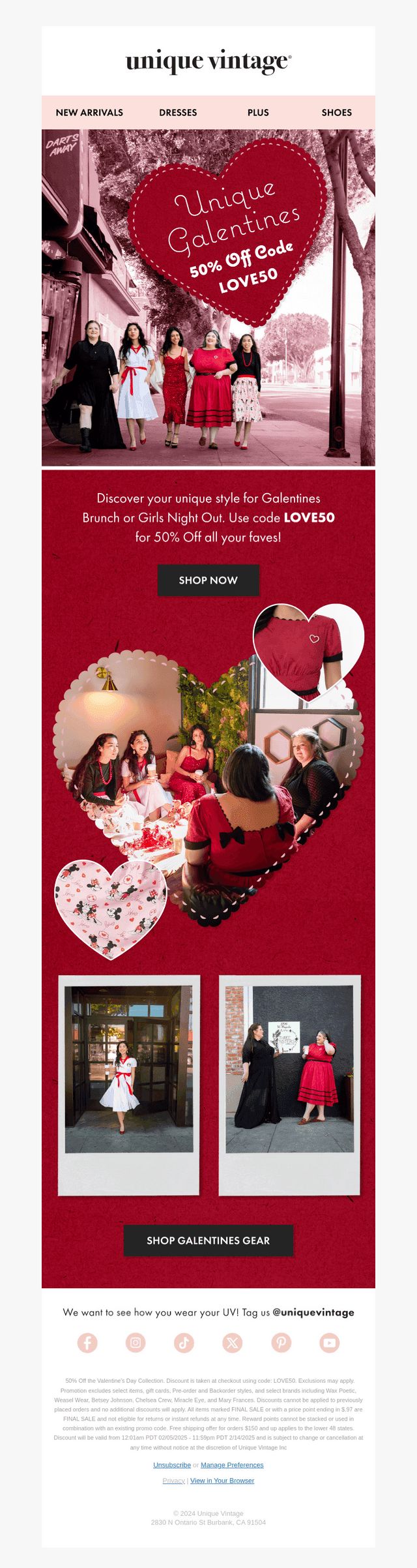 50% Off Galentines Glam💋