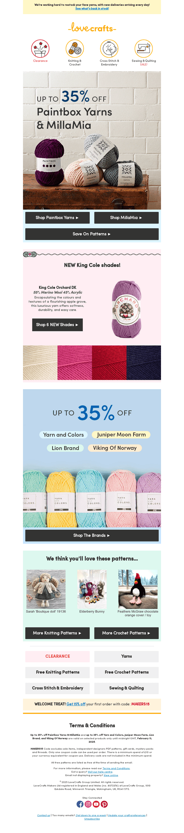Love Paintbox Yarns & MillaMia?