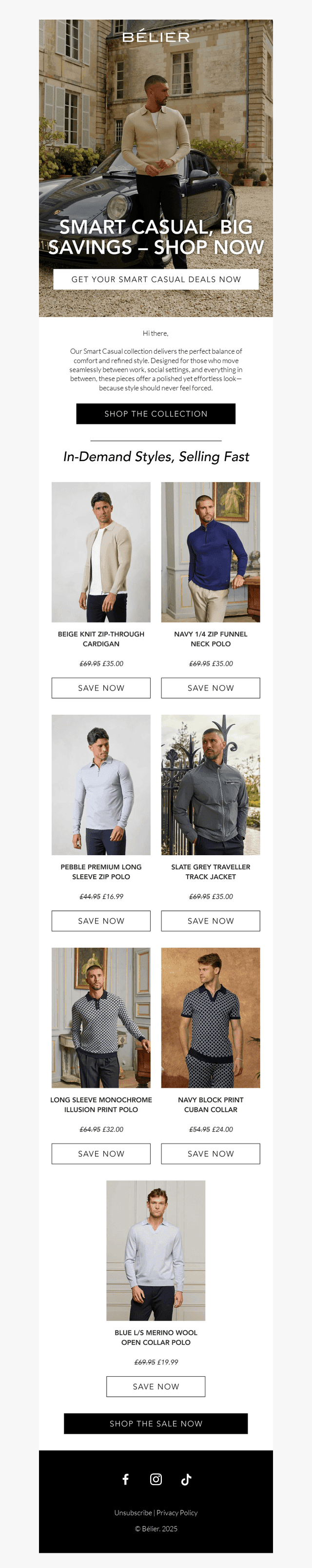 Smart Casual, Big Savings 🔥