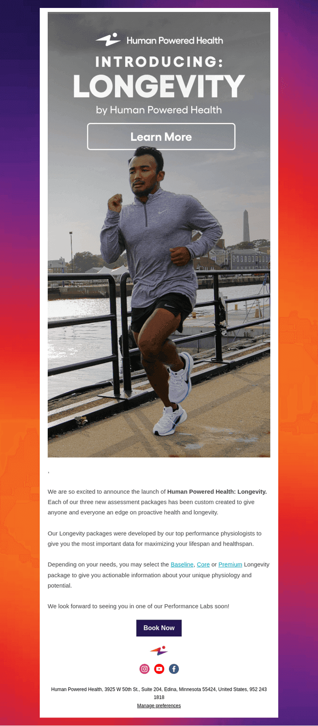Introducing: Longevity, from Human Powered Health