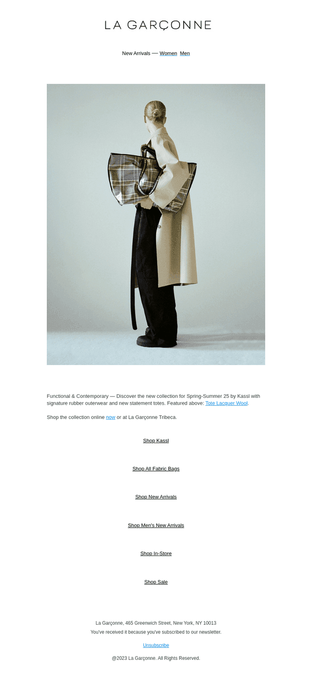 Functional & Contemporary — Kassl Spring-Summer 25
