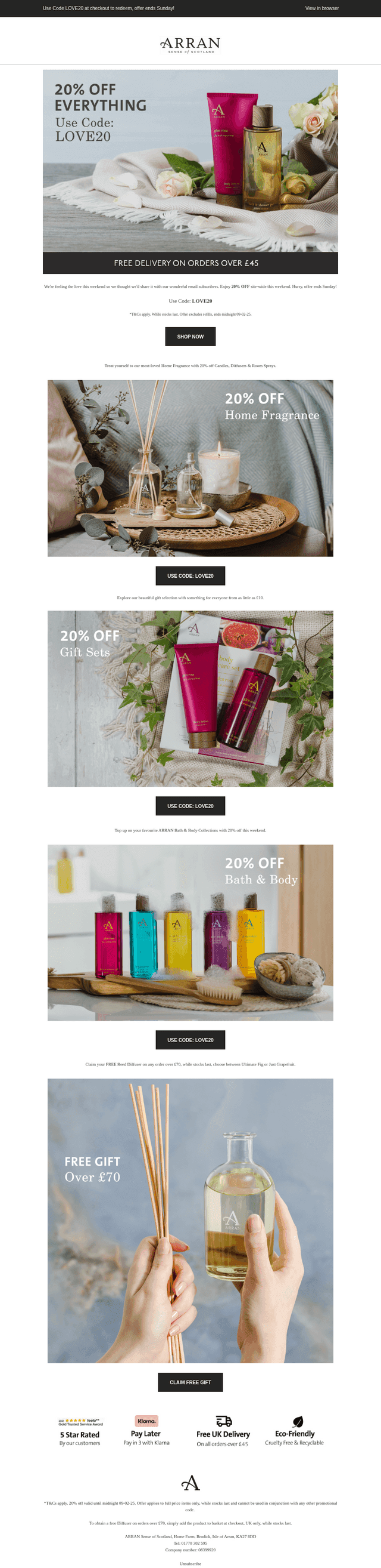 20% OFF Site-Wide | Your Exclusive Offer
