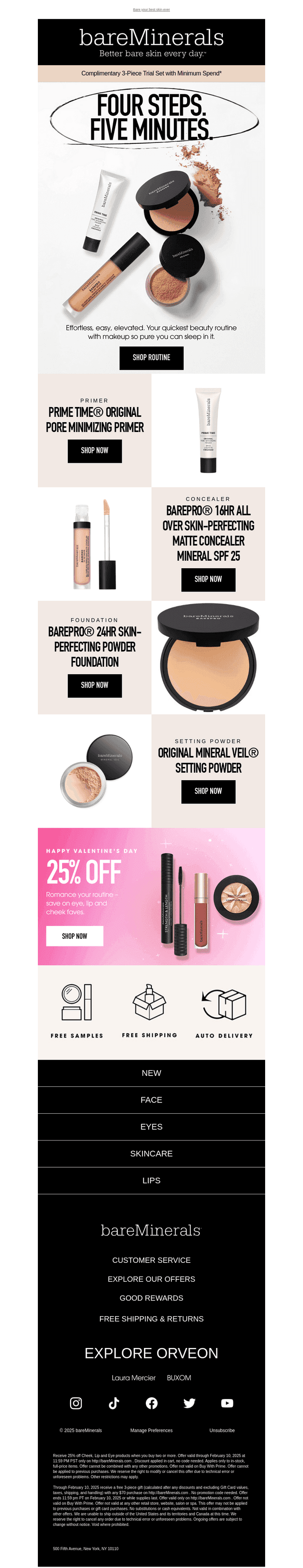 All about our easy BAREPRO® beauty routine