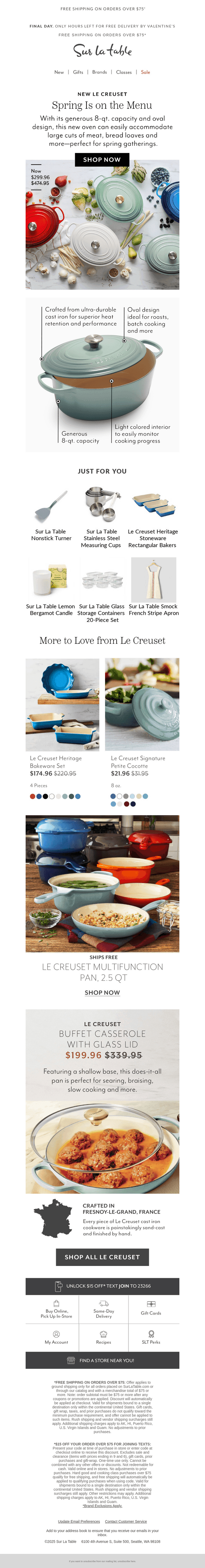 Is your Le Creuset collection complete?