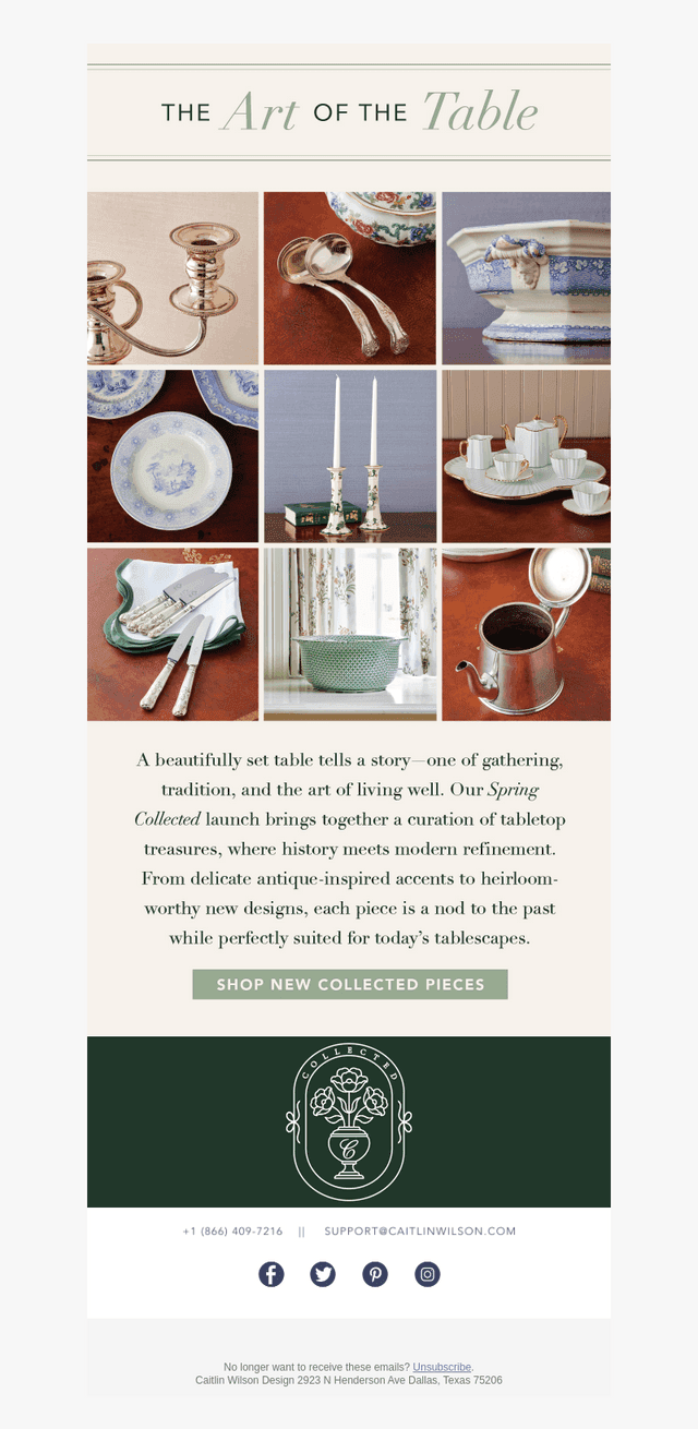 Set the Table with Our New Collected Finds