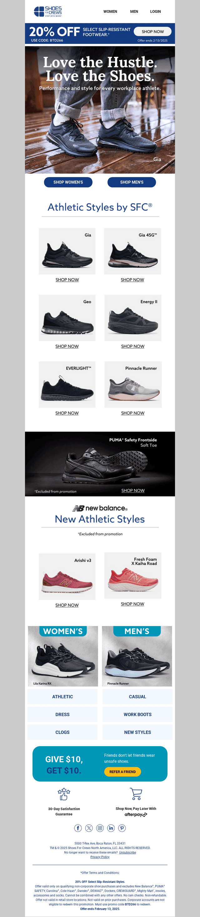 Try Our Most-Loved Athletic Styles