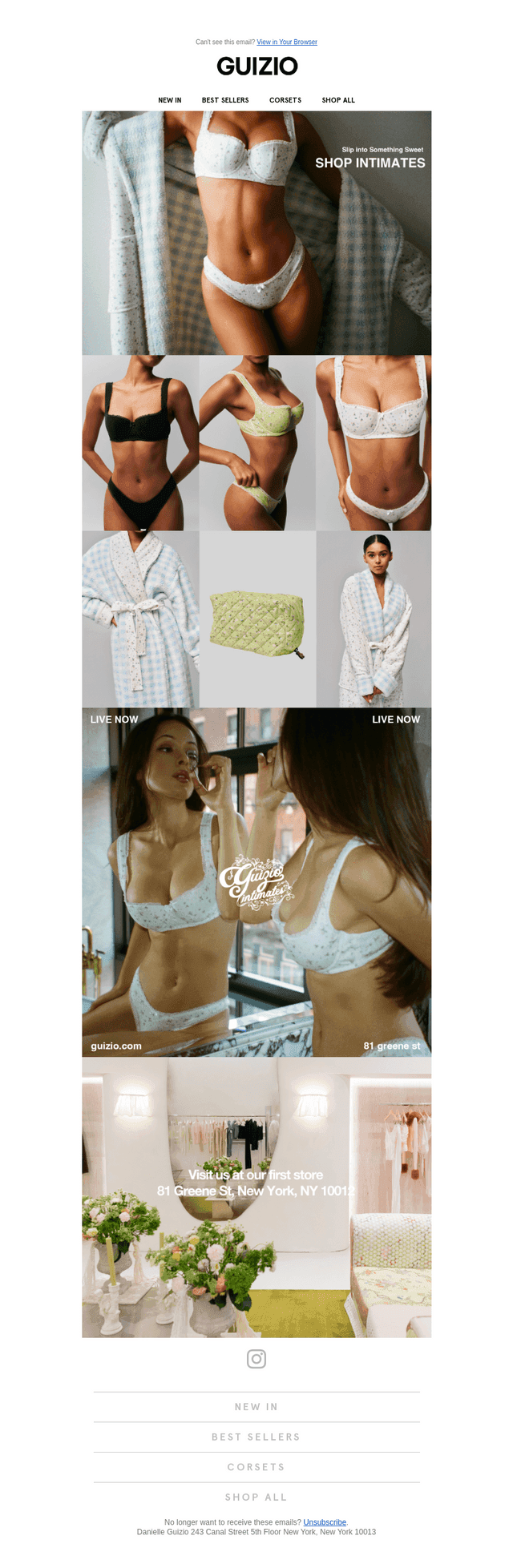 LIVE NOW : GUIZIO INTIMATES