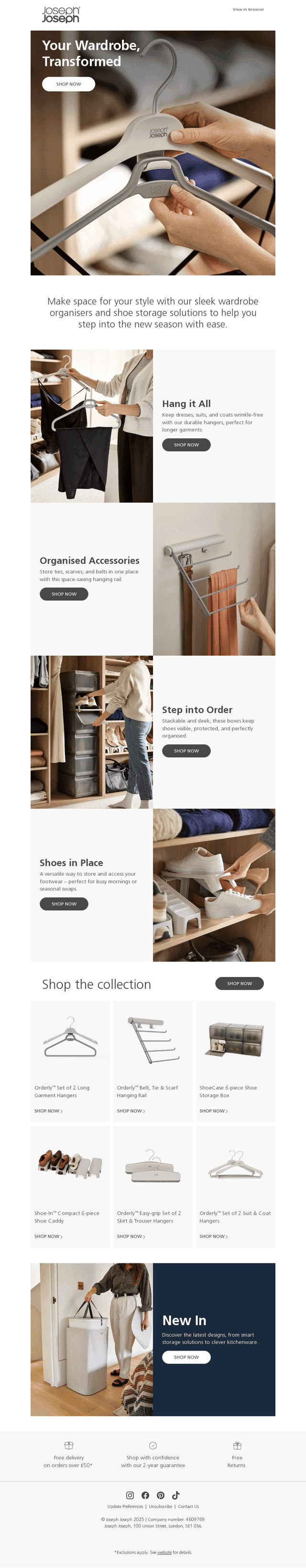 Style starts with smart storage