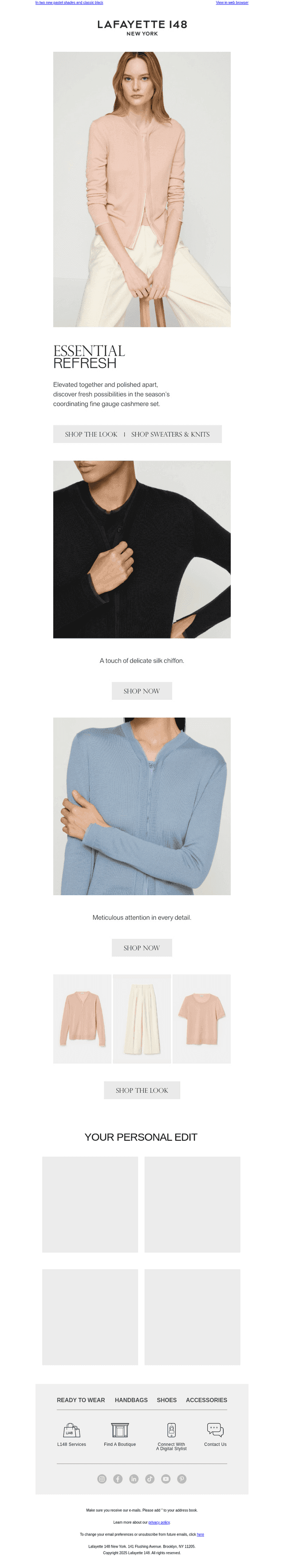 New Cashmere Pairings