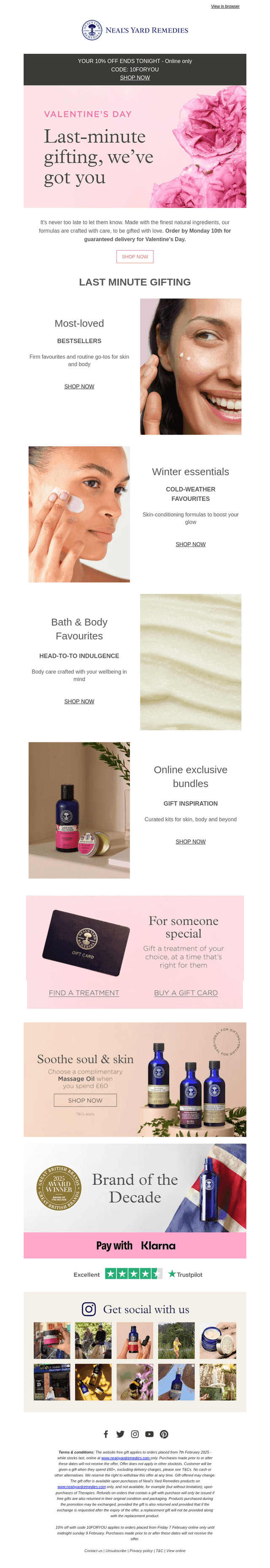 Your 10% off ends tonight