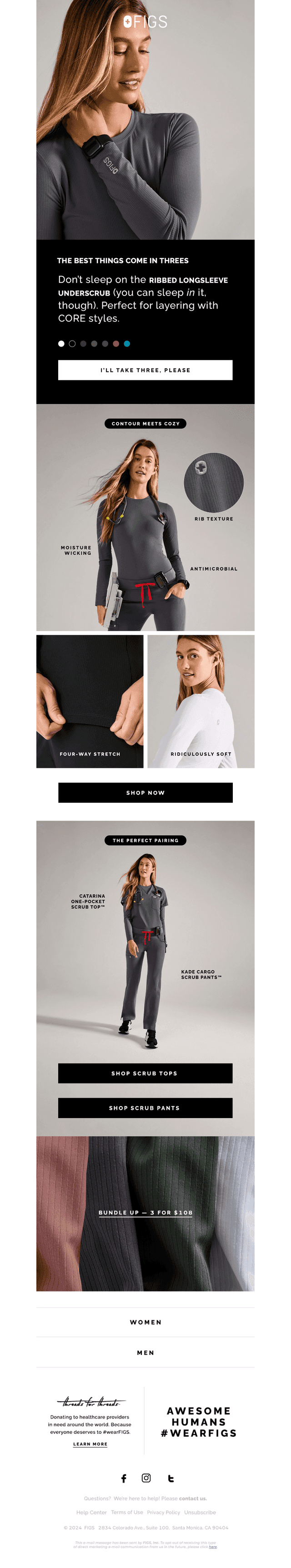 It’s Back! The Ribbed Longsleeve Underscrub
