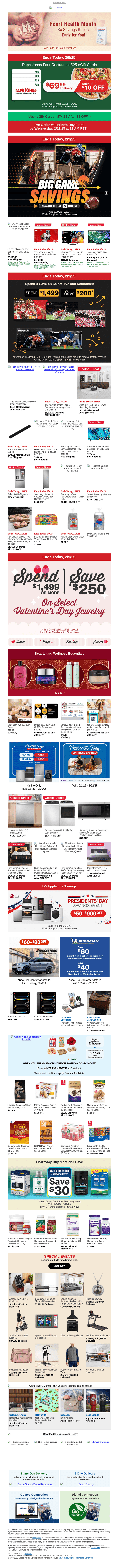COS email from Sun, Feb 9, 2025