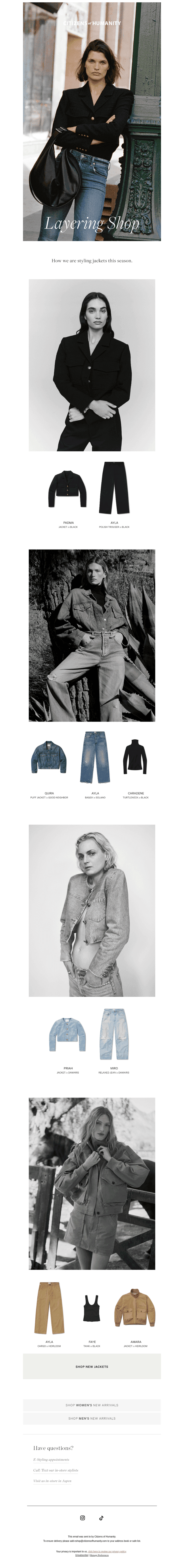 Layering Shop