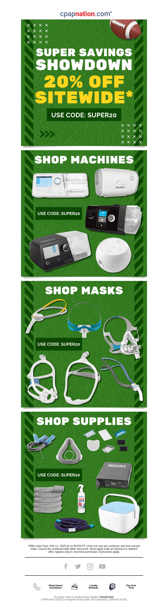Super Sunday Steals: 20% Off EVERYTHING!