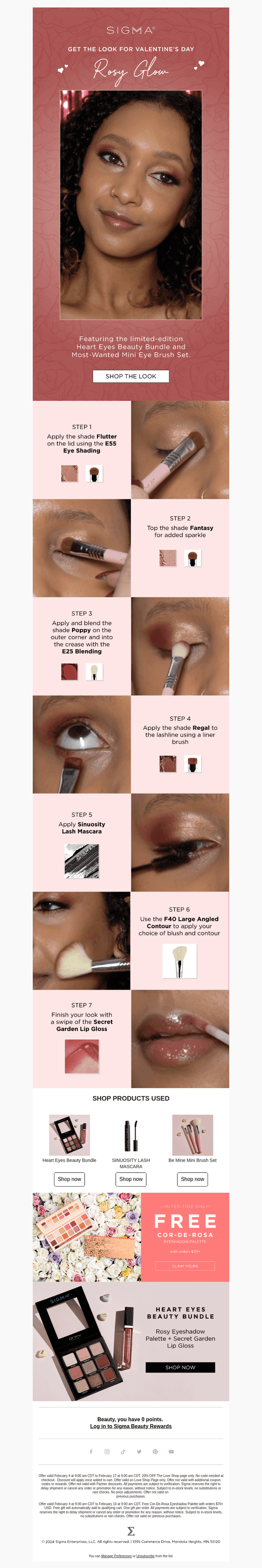 Get the Look: Rosy Glow ✨🌹