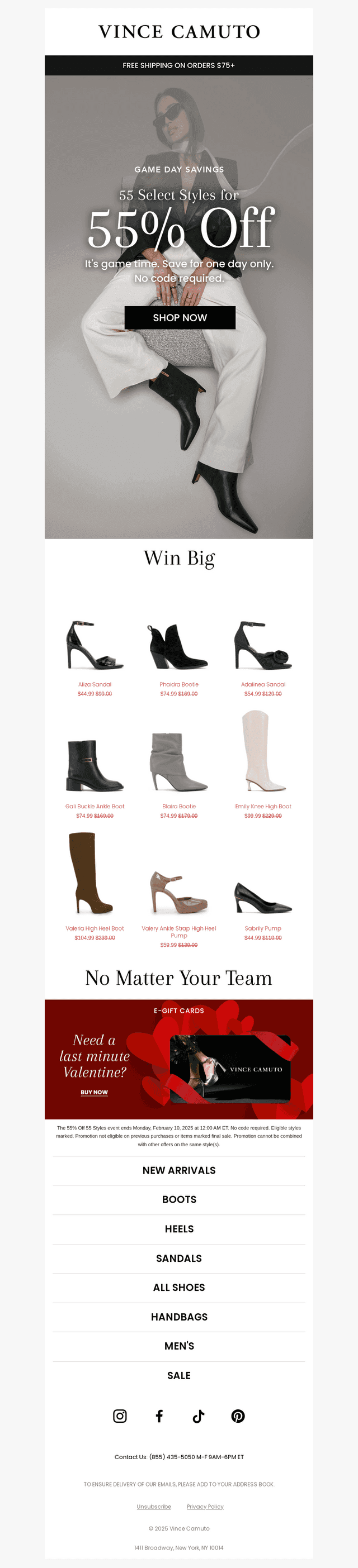 55% Off 55 Styles