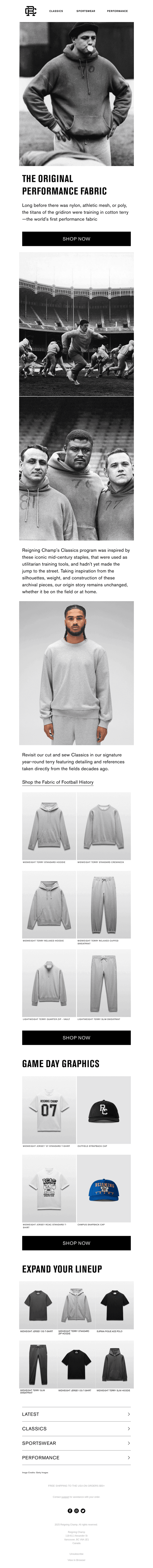 Game Day Ready: The Original Athletic Essential