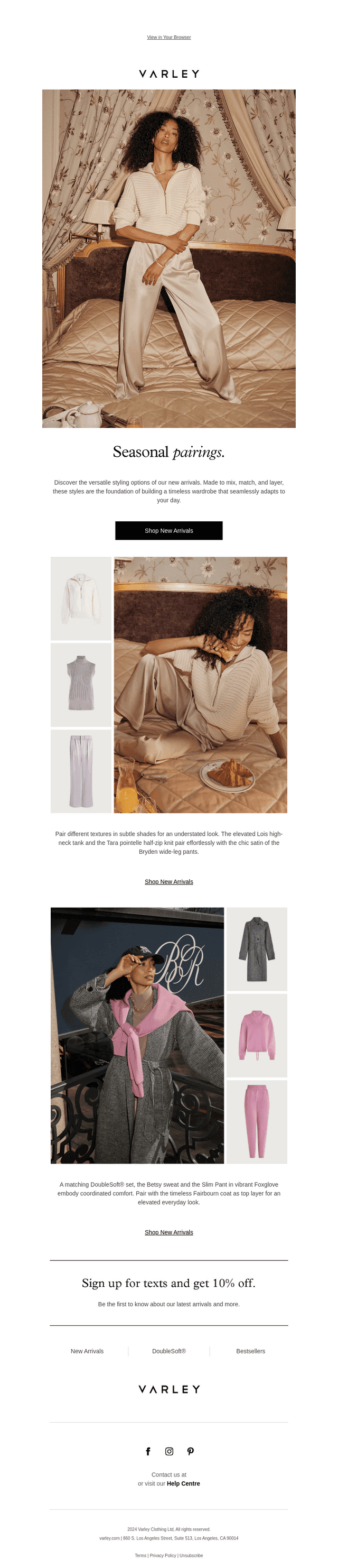 The season's key looks